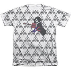 Adventure Time Marcy Triangles Men's Regular Fit Poly Cotton Short-Sleeve T-Shirt