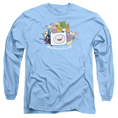 Adventure Time Mathematical Men's 18/1 Cotton Long-Sleeve T-Shirt