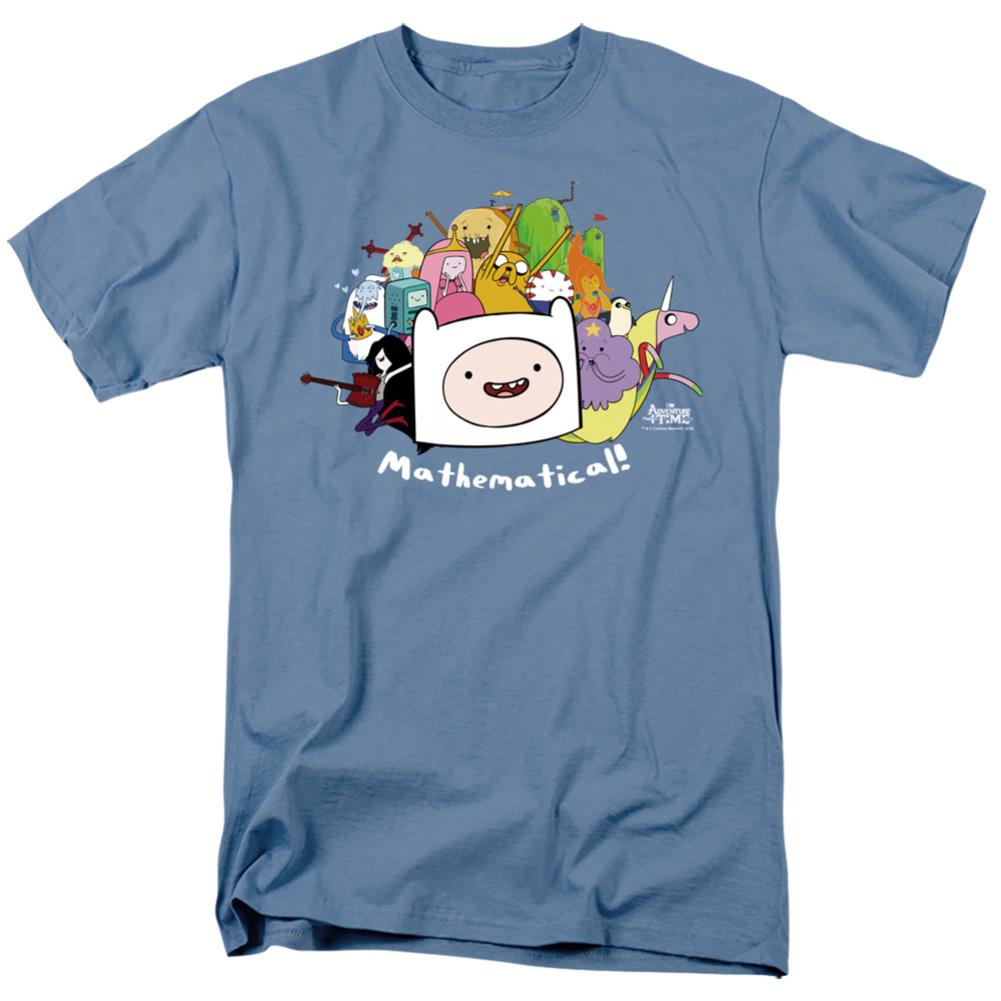 Adventure Time Mathematical Men's 18/1 Cotton Short-Sleeve T-Shirt
