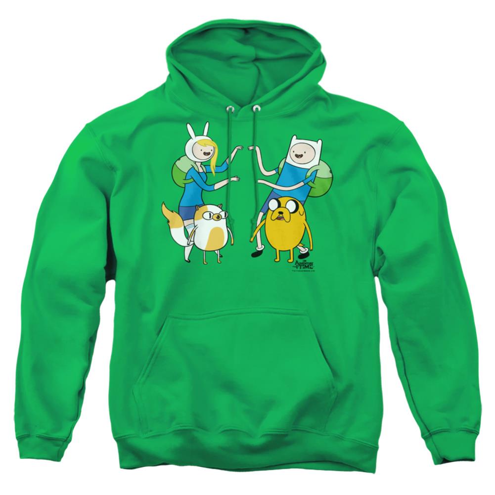 Adventure Time Meet Up Men's Pull-Over 75 25 Poly Hoodie