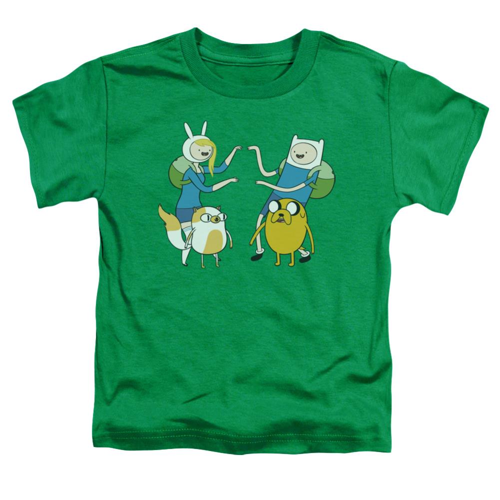 Adventure Time Meet Up Toddler 18/1 Cotton Short-Sleeve T-Shirt