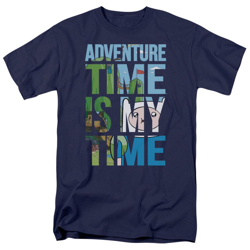 Adventure Time My Time Men's 18/1 Cotton Short-Sleeve T-Shirt