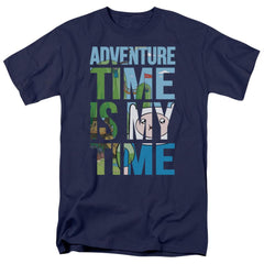 Adventure Time My Time Men's 18/1 Cotton Short-Sleeve T-Shirt
