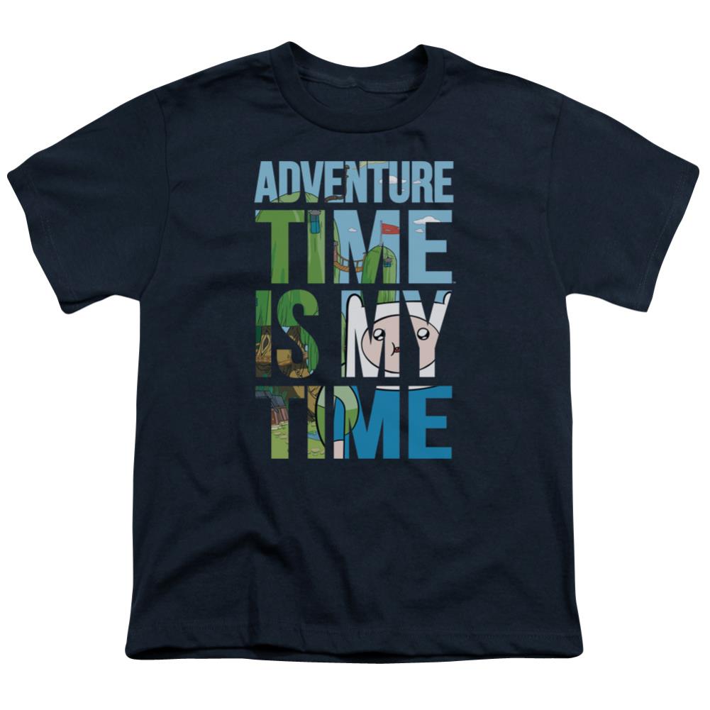 Adventure Time My Time Youth 18/1 100% Cotton Short-Sleeve T-Shirt