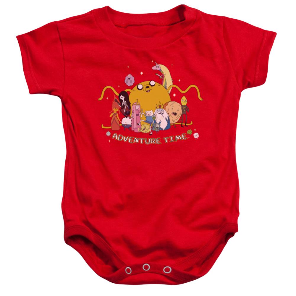 Adventure Time Outstretched Infant's Cotton SS Snapsuit