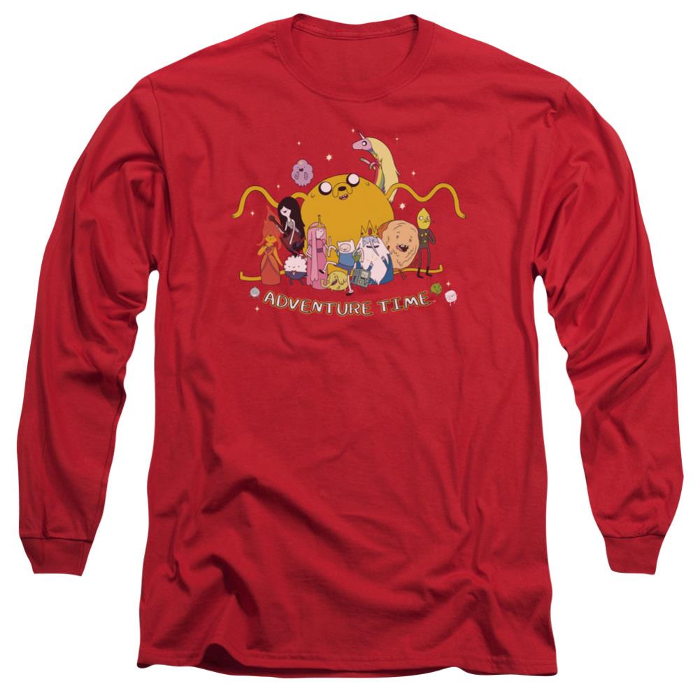Adventure Time Outstretched Men's 18/1 Cotton Long-Sleeve T-Shirt