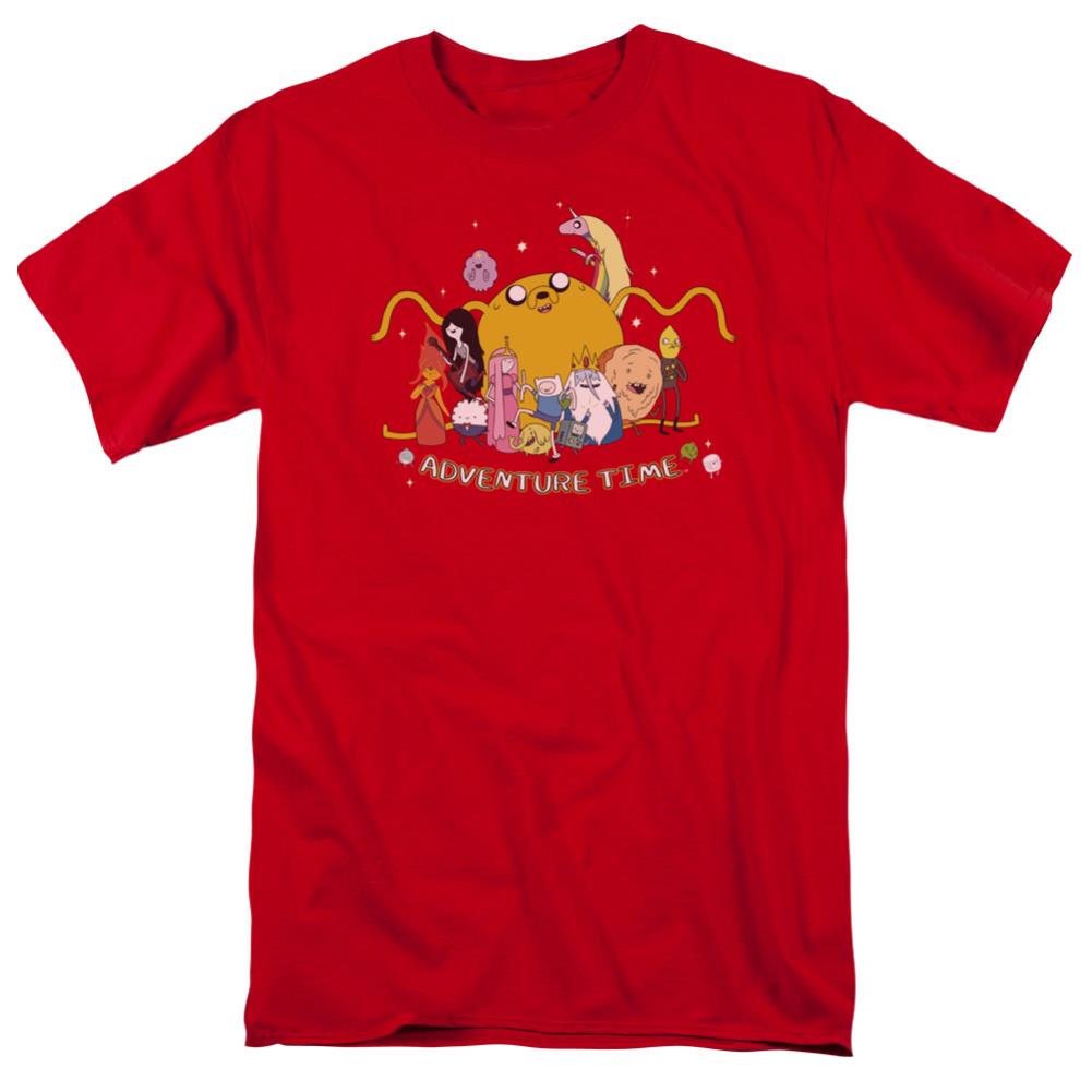 Adventure Time Outstretched Men's 18/1 Cotton Short-Sleeve T-Shirt