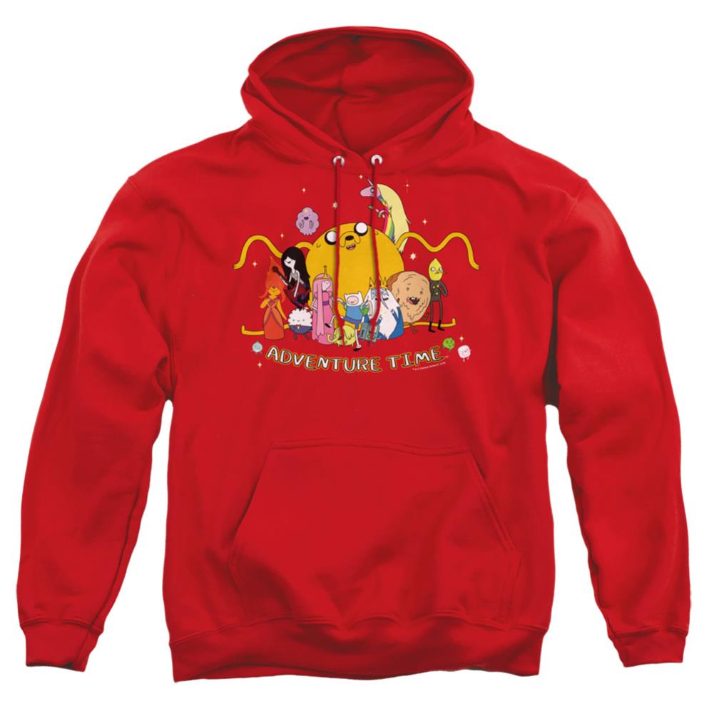 Adventure Time Outstretched Men's Pull-Over 75 25 Poly Hoodie