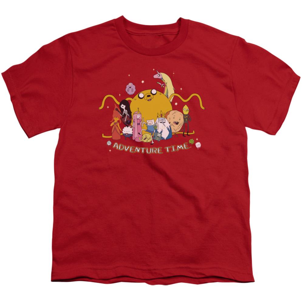 Adventure Time Outstretched Youth 18/1 100% Cotton Short-Sleeve T-Shirt