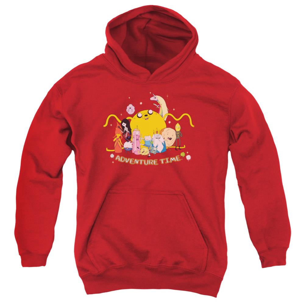 Adventure Time Outstretched Youth Cotton Poly Pull-Over Hoodie