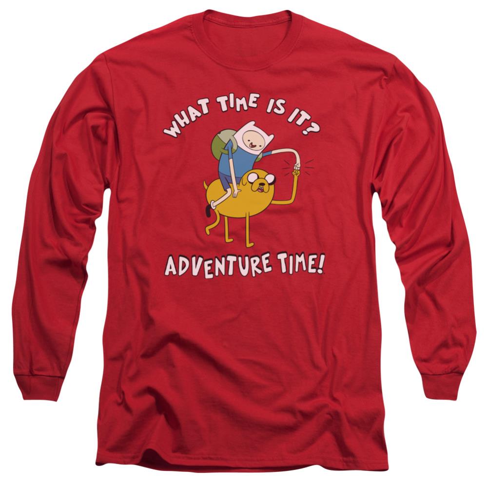 Adventure Time Ride Bump Men's 18/1 Cotton Long-Sleeve T-Shirt