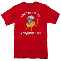 Adventure Time Ride Bump Men's 18/1 Cotton Short-Sleeve T-Shirt
