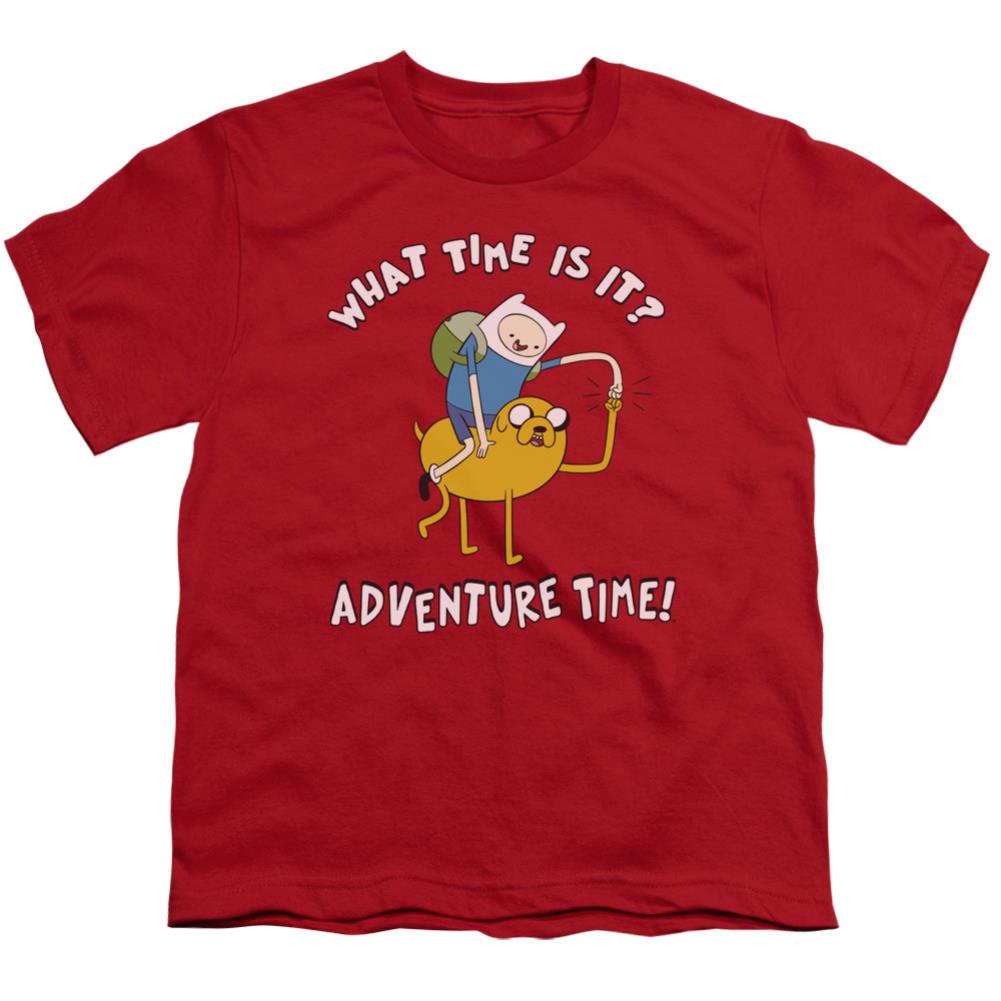 Adventure Time Ride Bump Youth 18/1 100% Cotton Short-Sleeve T-Shirt