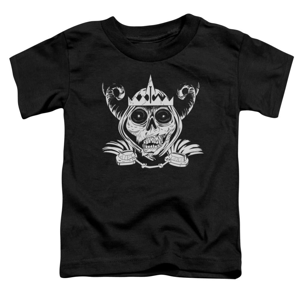 Adventure Time Skull Face Toddler 18/1 Cotton Short-Sleeve T-Shirt