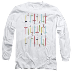 Adventure Time Swords Men's 18/1 Cotton Long-Sleeve T-Shirt