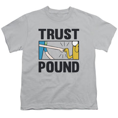 Adventure Time Trust Pound Youth 18/1 100% Cotton Short-Sleeve T-Shirt