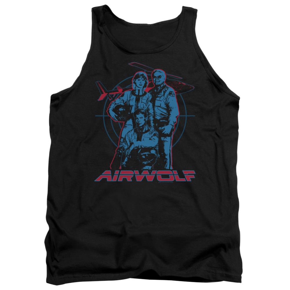 Airwolf Graphic Men's 18/1 Cotton Tank Top