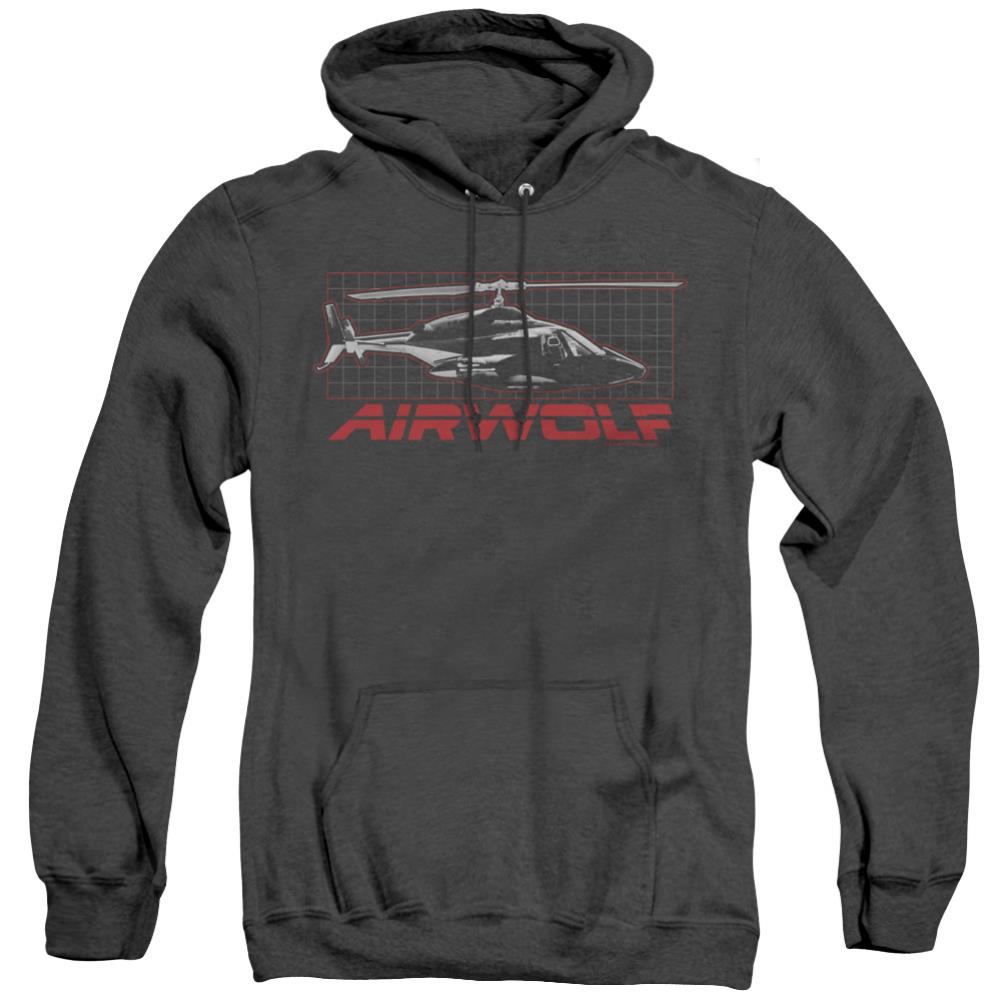 Airwolf Grid Men's Pull-Over Hoodie