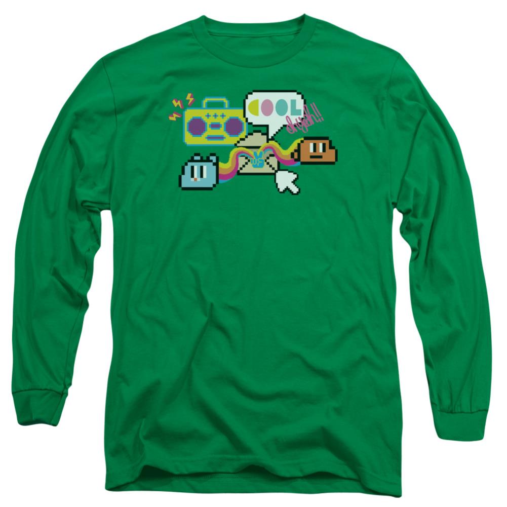 Amazing World Of Gumball Cool Oh Yeah Men's 18/1 Cotton Long-Sleeve T-Shirt