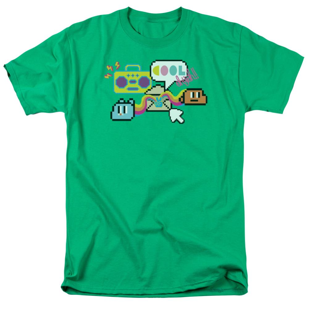 Amazing World Of Gumball Cool Oh Yeah Men's 18/1 Cotton Short-Sleeve T-Shirt