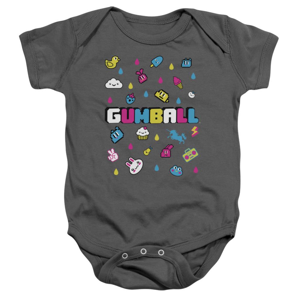 Amazing World Of Gumball Fun Drops Infant's Cotton SS Snapsuit