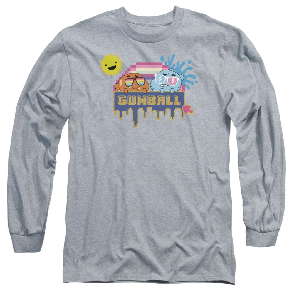 Amazing World Of Gumball Sunshine Men's 18/1 Cotton Long-Sleeve T-Shirt
