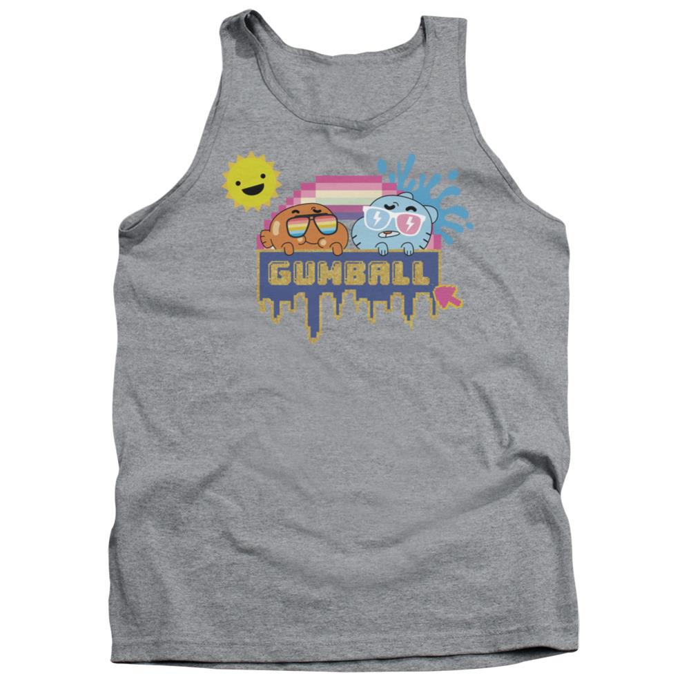 Amazing World Of Gumball Sunshine Men's 18/1 Cotton Tank Top
