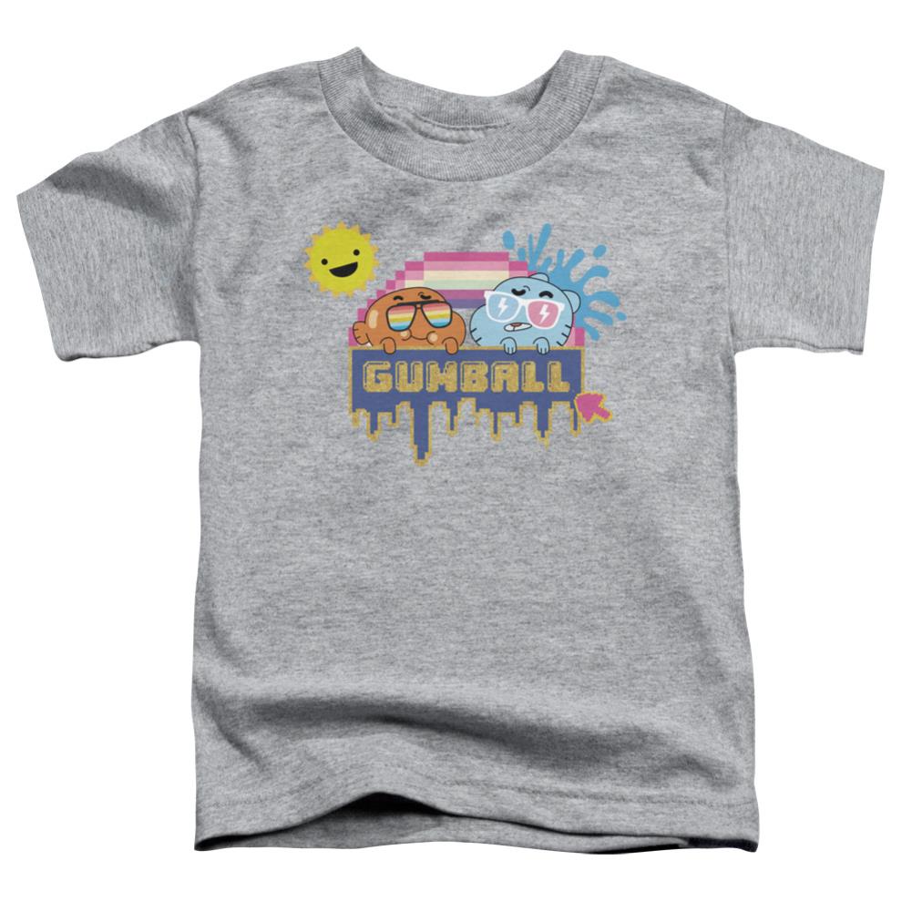 Amazing World Of Gumball Sunshine Toddler 18/1 Cotton Short-Sleeve T-Shirt