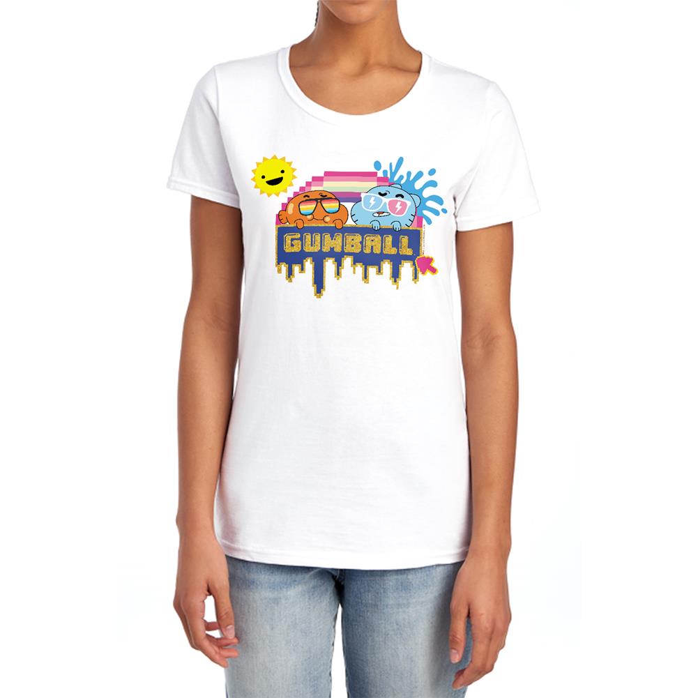 Amazing World Of Gumball Sunshine Women's 18/1 Cotton Short-Sleeve T-Shirt