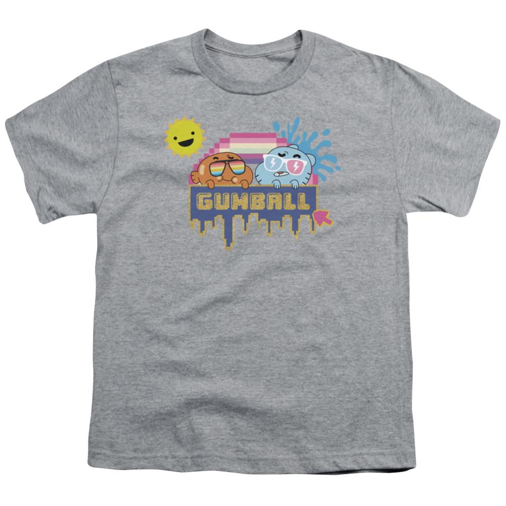 Amazing World Of Gumball Sunshine Youth 18/1 100% Cotton Short-Sleeve T-Shirt