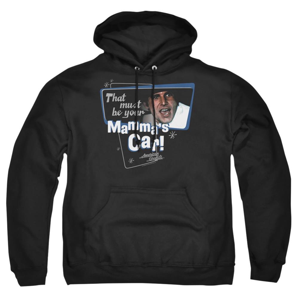 American Graffiti Mamma's Car Men's Pull-Over 75 25 Poly Hoodie