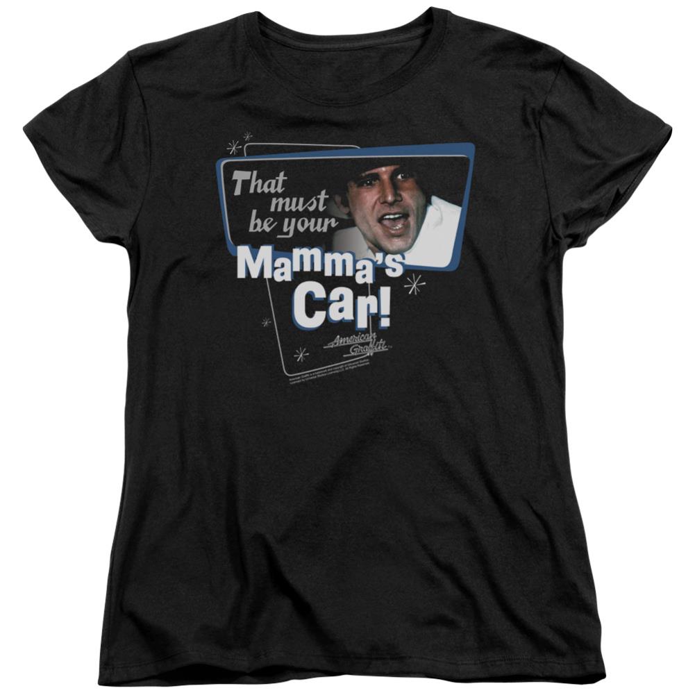 American Graffiti Mamma's Car Women's 18/1 Cotton Short-Sleeve T-Shirt