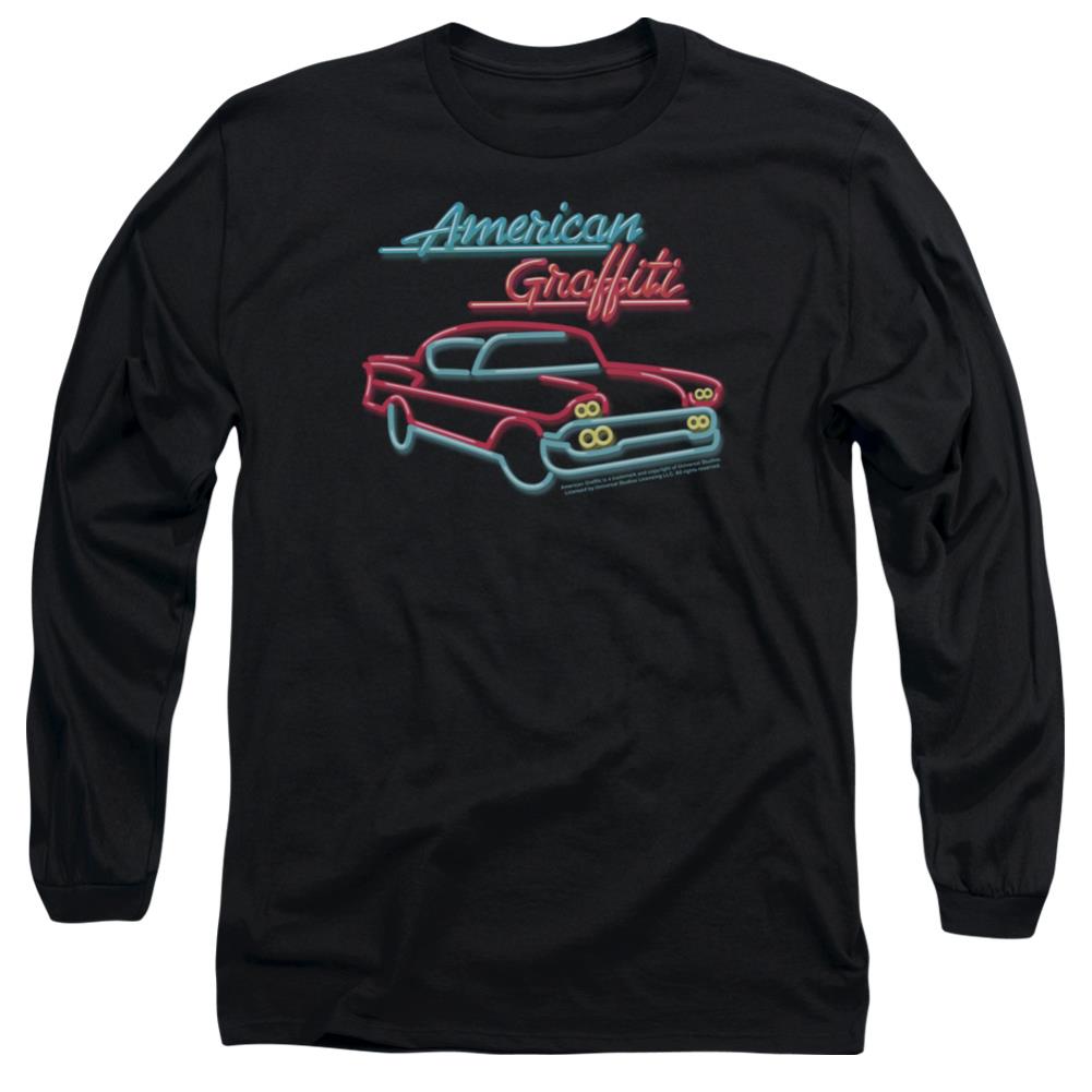 American Graffiti Neon Men's 18/1 Cotton Long-Sleeve T-Shirt