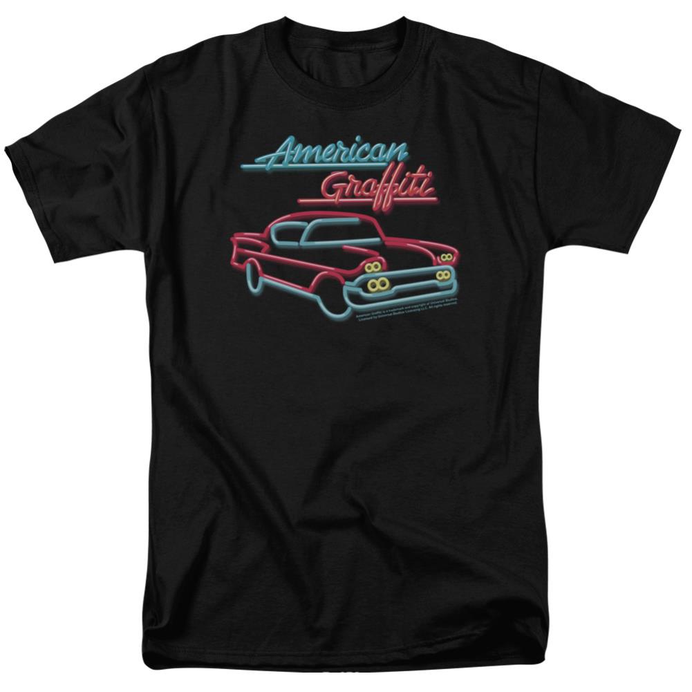 American Graffiti Neon Men's 18/1 Cotton Short-Sleeve T-Shirt
