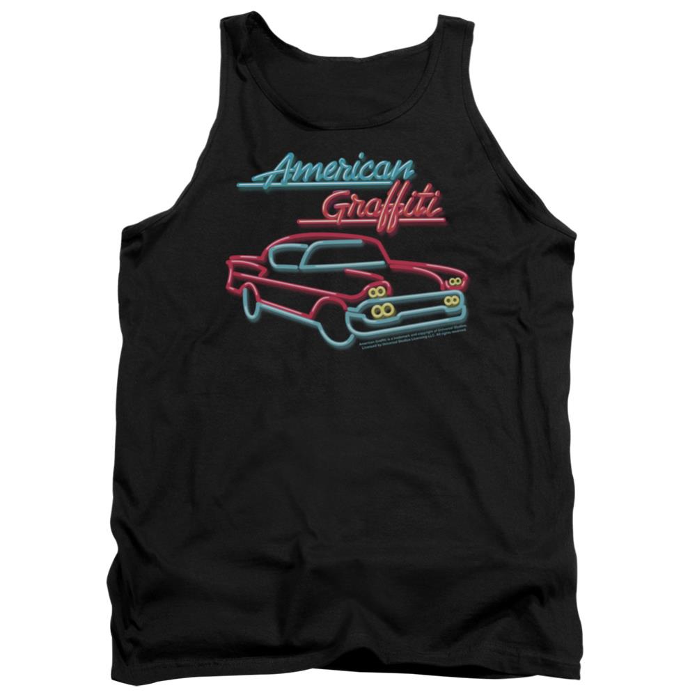 American Graffiti Neon Men's 18/1 Cotton Tank Top