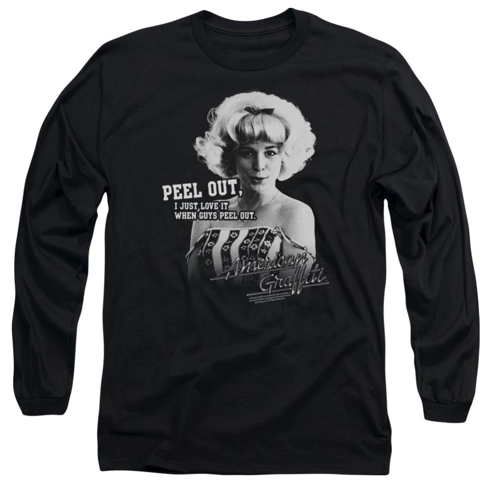 American Graffiti Peel Out Men's 18/1 Cotton Long-Sleeve T-Shirt