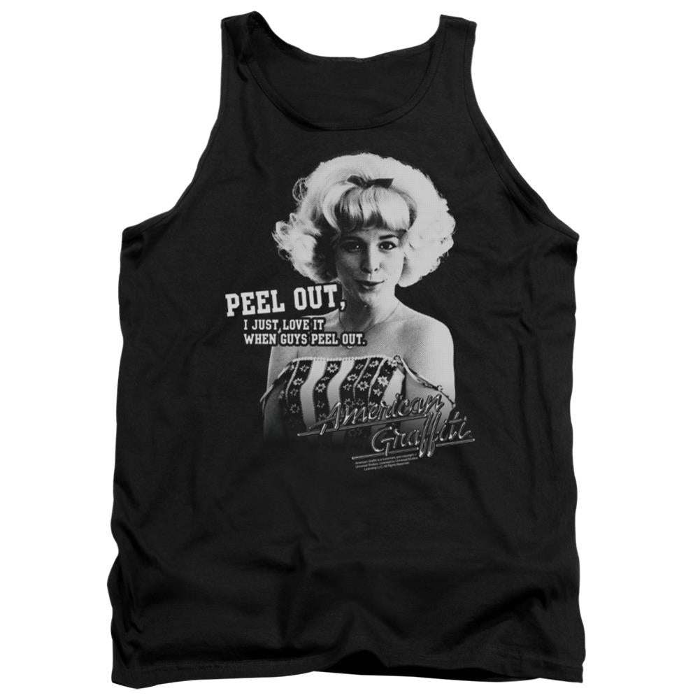 American Graffiti Peel Out Men's 18/1 Cotton Tank Top