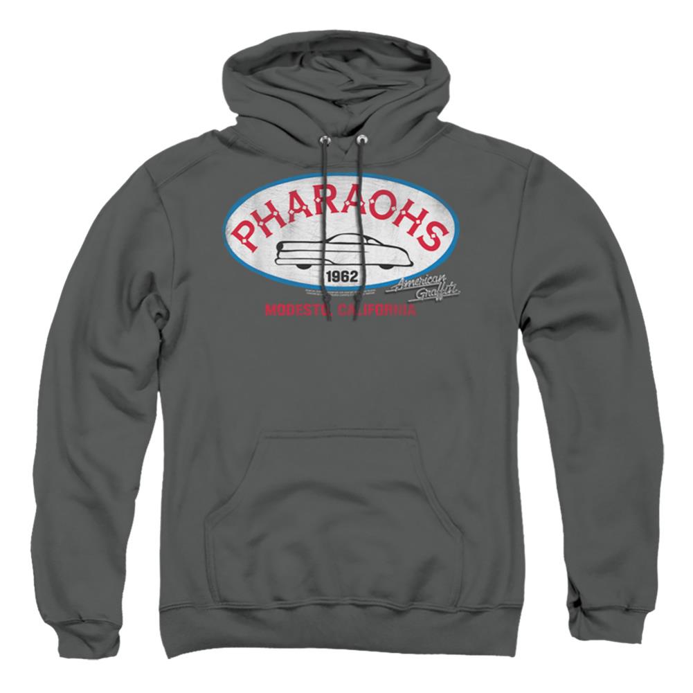 American Graffiti Pharaohs Men's Pull-Over 75 25 Poly Hoodie