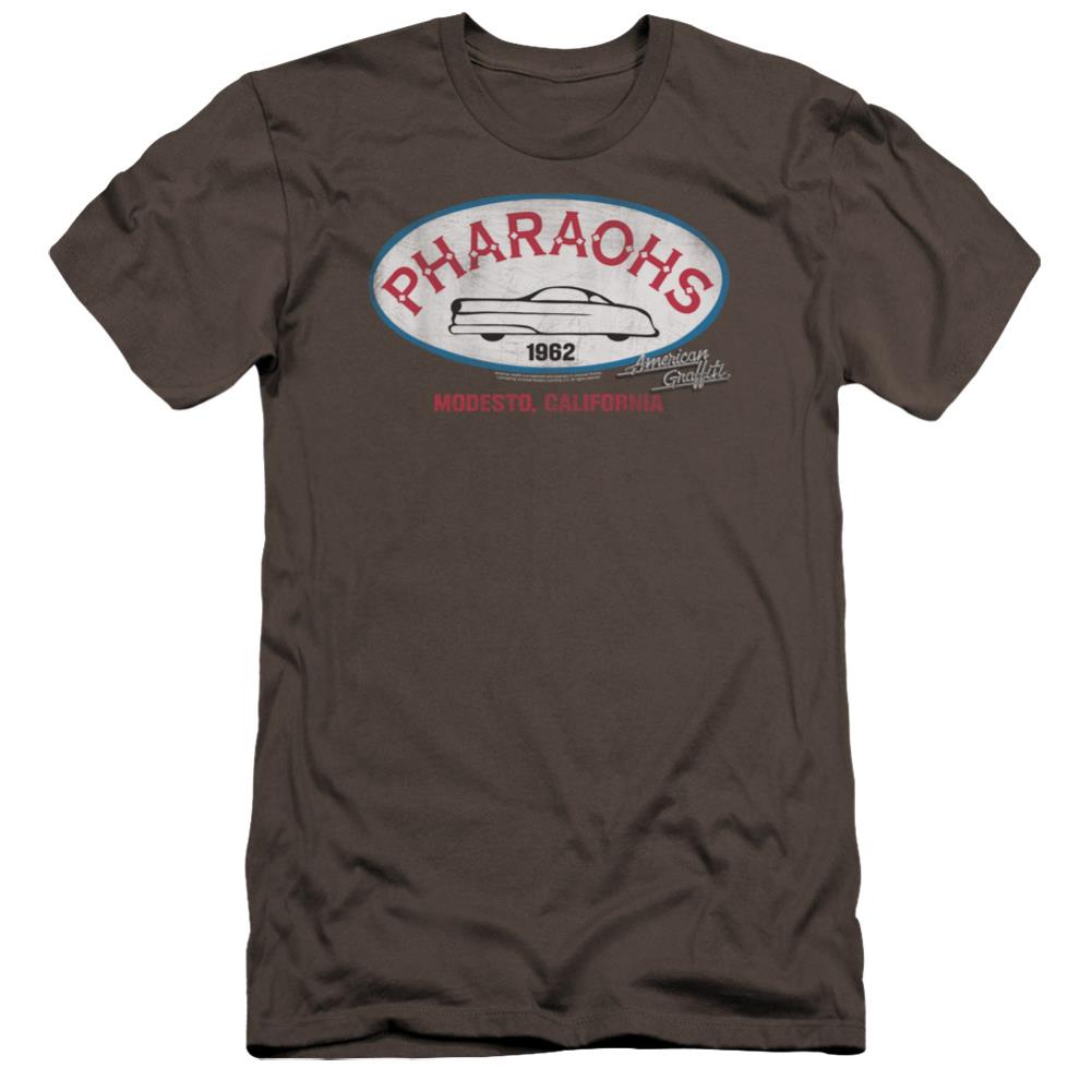 American Graffiti Pharaohs Men's Ultra-Soft 30/1 Cotton Slim Short-Sleeve T-Shirt