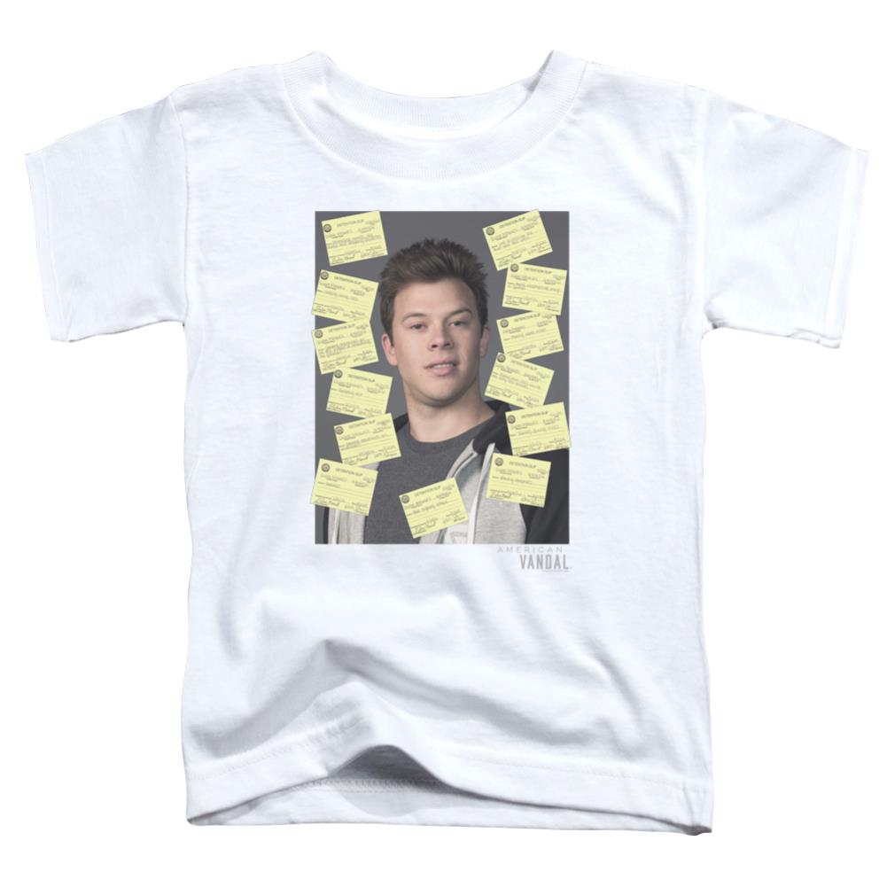 American Vandal Detention Toddler 18/1 Cotton Short-Sleeve T-Shirt