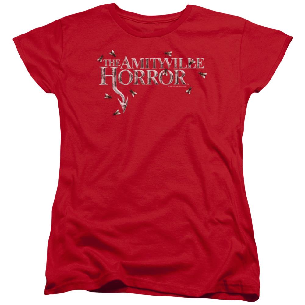 Amityville Horror Flies Women's 18/1 Cotton Short-Sleeve T-Shirt