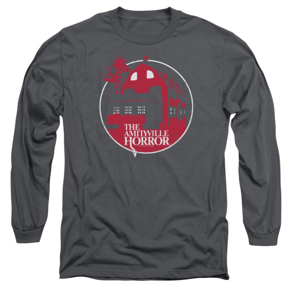 Amityville Horror Red House Men's 18/1 Cotton Long-Sleeve T-Shirt