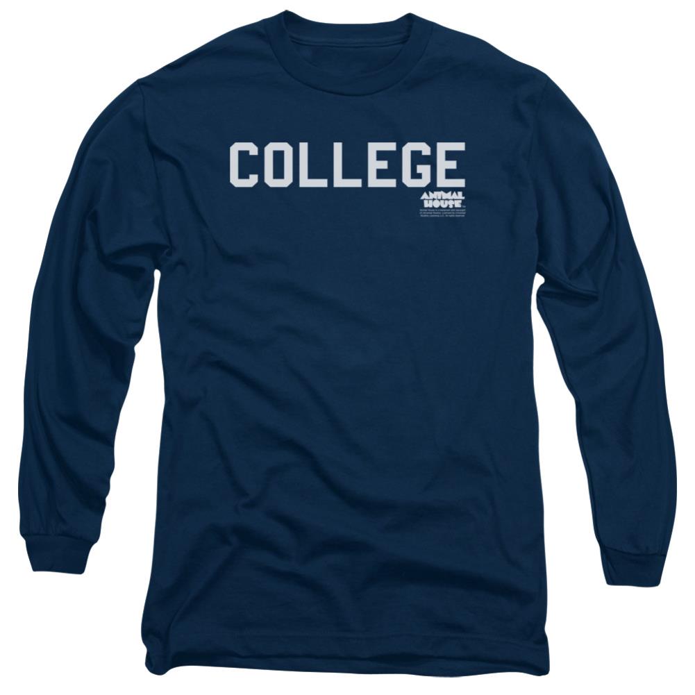 Animal House College Men's 18/1 Cotton Long-Sleeve T-Shirt