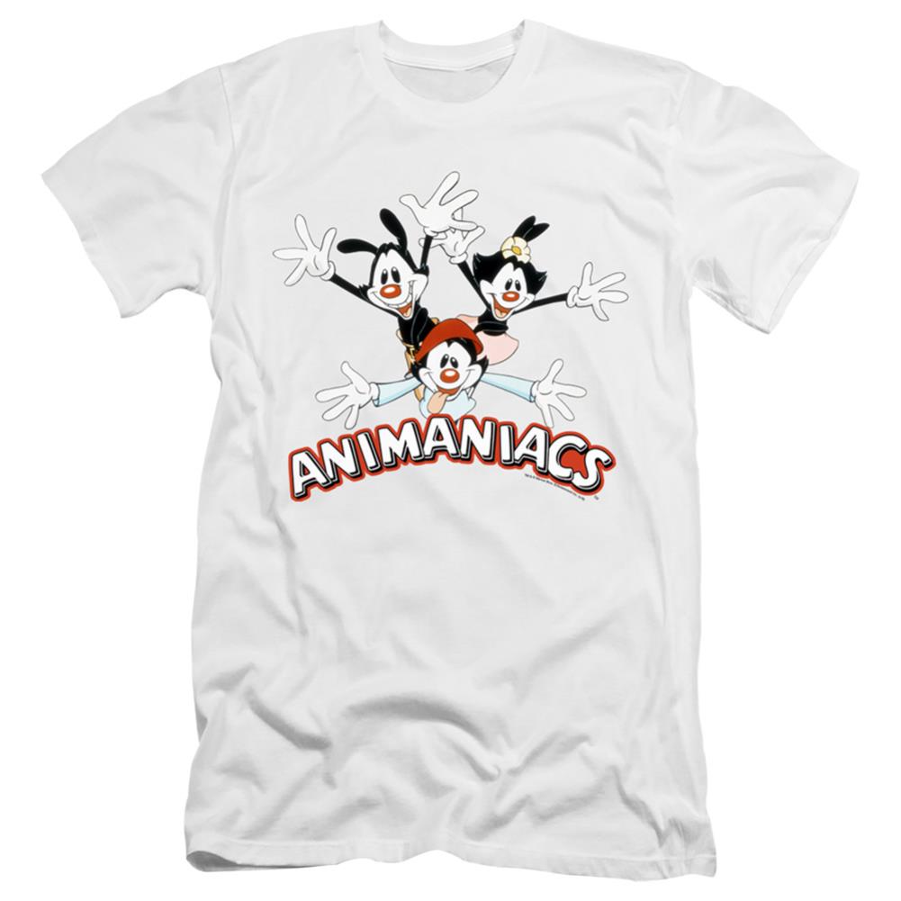 Animaniacs Animaniacs Trio Men's Ultra-Soft 30/1 Cotton Slim Short-Sleeve T-Shirt
