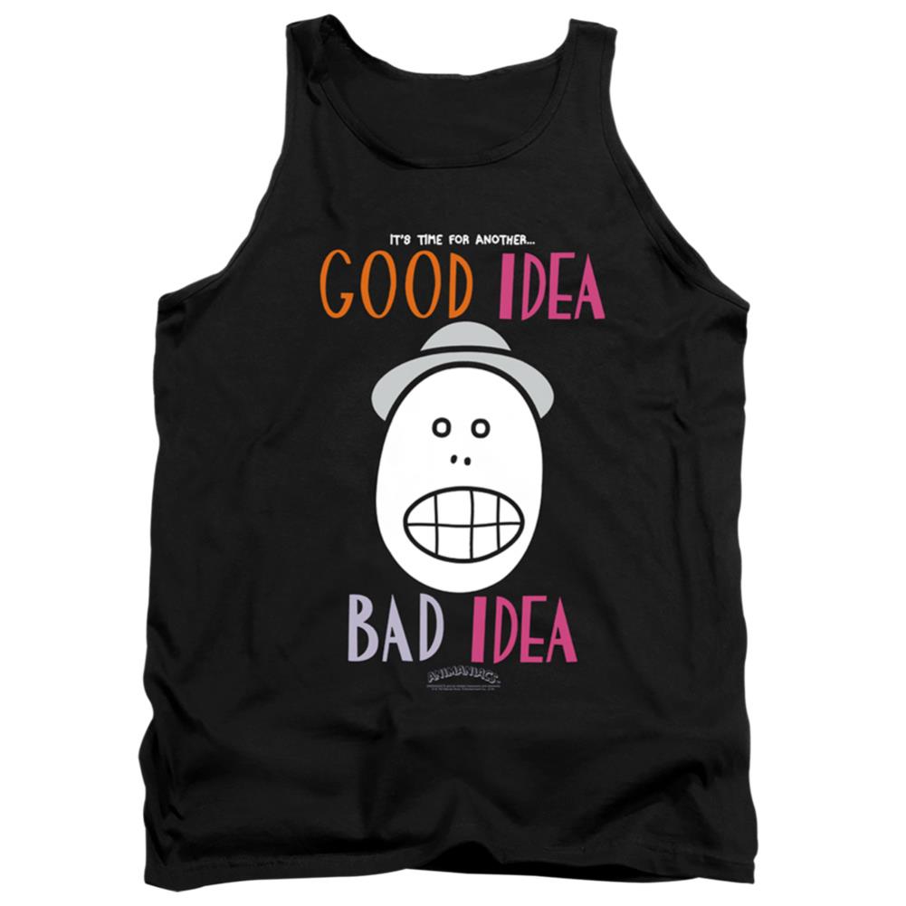 Animaniacs Good Idea Bad Idea Men's 18/1 Cotton Tank Top