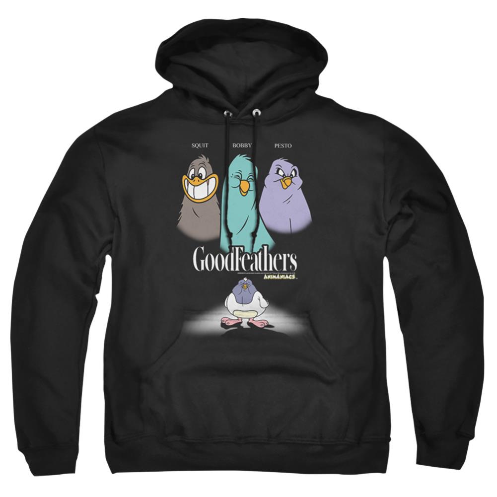 Animaniacs Goodfeathers Men's Pull-Over 75 25 Poly Hoodie