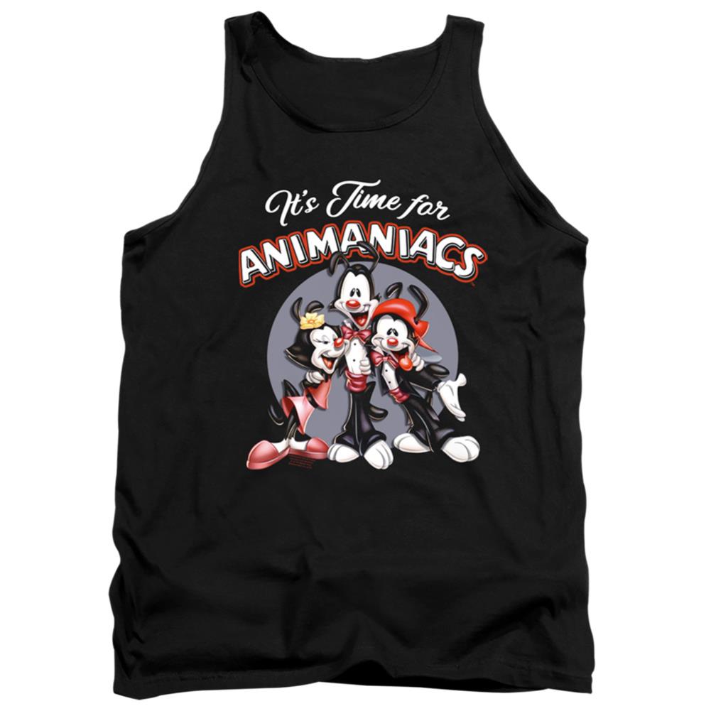 Animaniacs Its Time For Men's 18/1 Cotton Tank Top