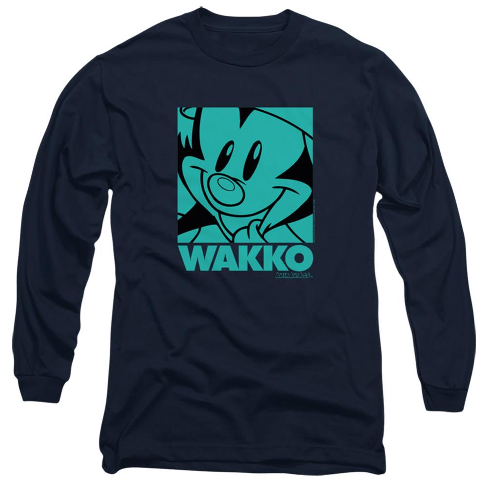 Animaniacs Pop Wakko Men's 18/1 Cotton Long-Sleeve T-Shirt