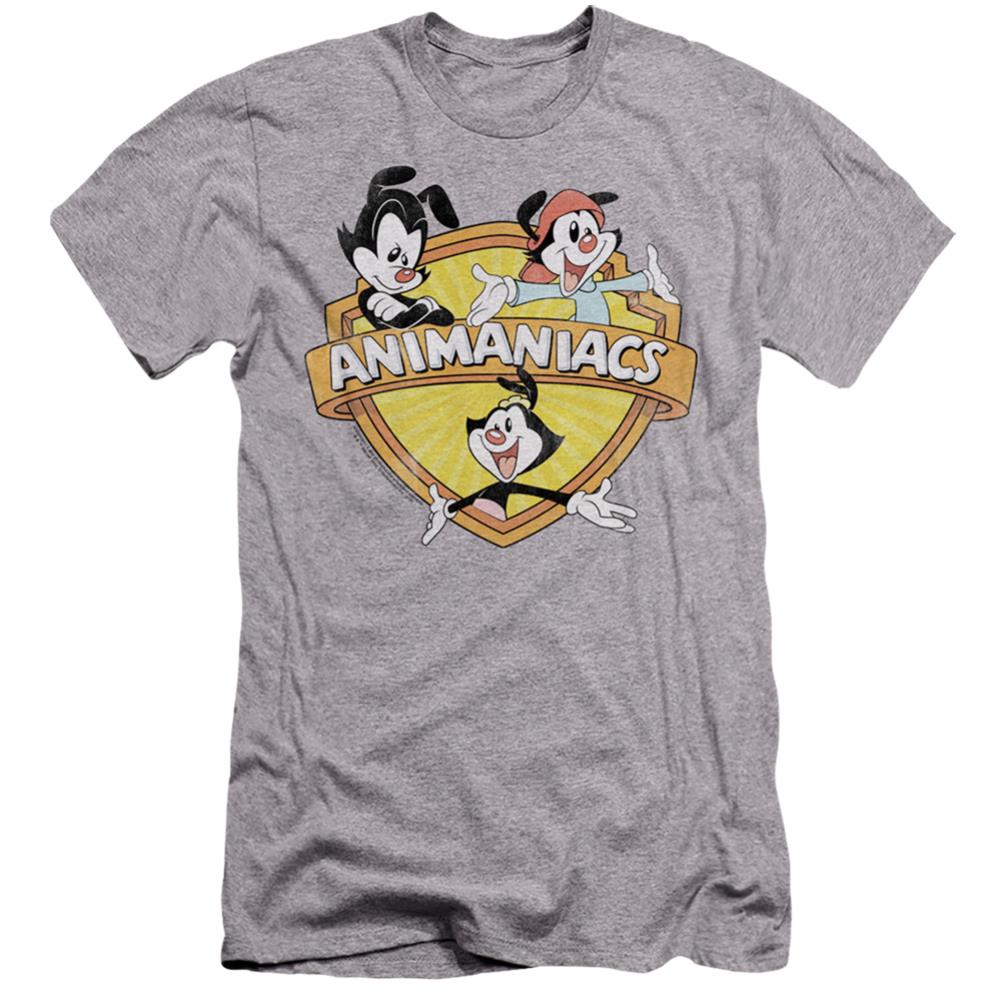 Animaniacs Shielded Animaniacs Men's Ultra-Soft 30/1 Cotton Slim Short-Sleeve T-Shirt