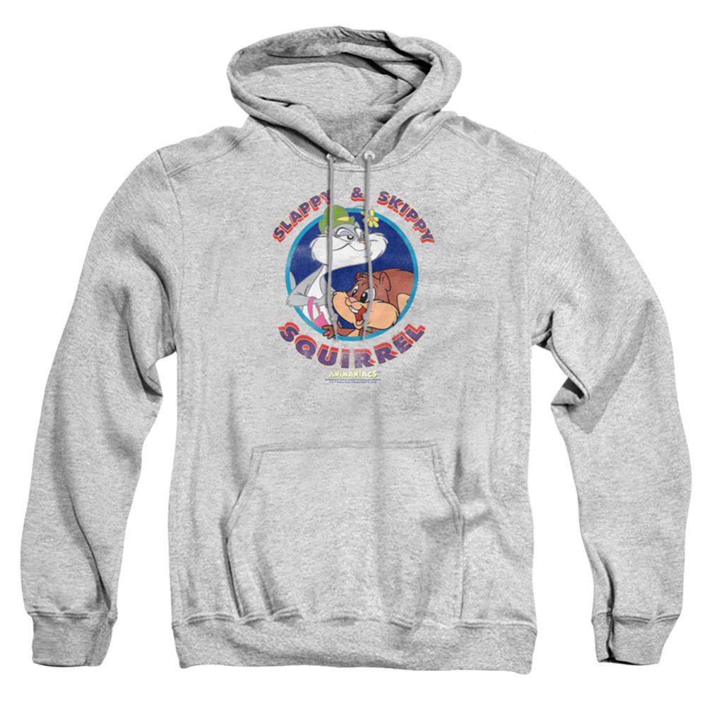 Animaniacs Slappy And Skippy Squirrel Men's Pull-Over 75 25 Poly Hoodie